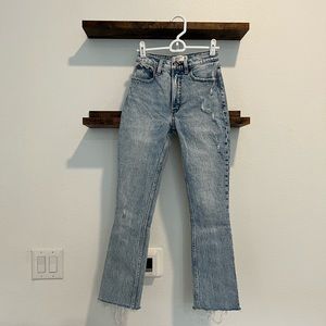 light wash abercrombie and fitch jeans size 23